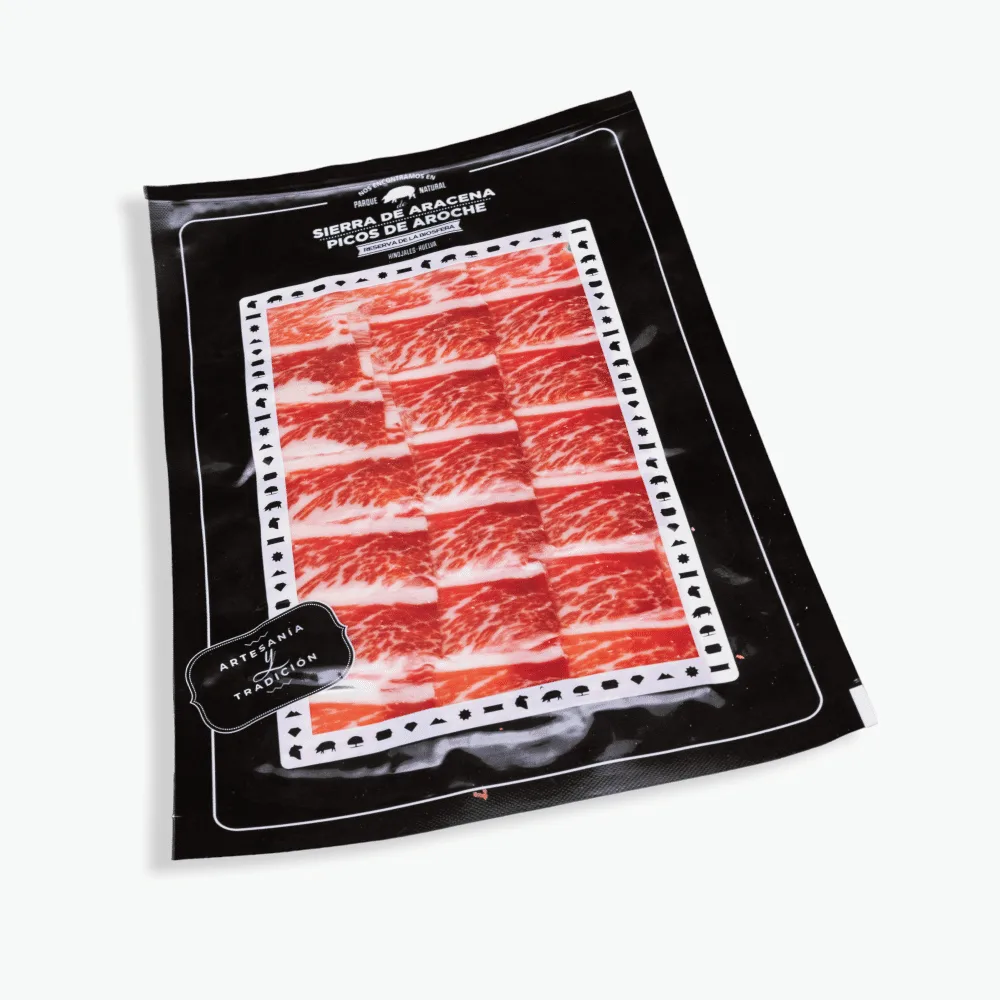 Sobre de Jamón PLATA NEGRA "5 QUILATES"