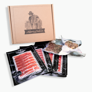 LONCHEADO de Paleta PLATA NEGRA, 12 sobres de 100 gr. + huesos y tacos