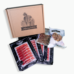 LONCHEADO de Paleta PLATA NEGRA "5 Quilates", 12 sobres de 100 gr. + huesos y tacos