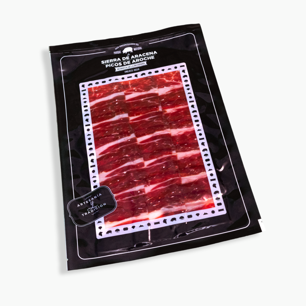 Sobre de Jamón DIAMANTE NEGRO Bellota 100% Ibérico